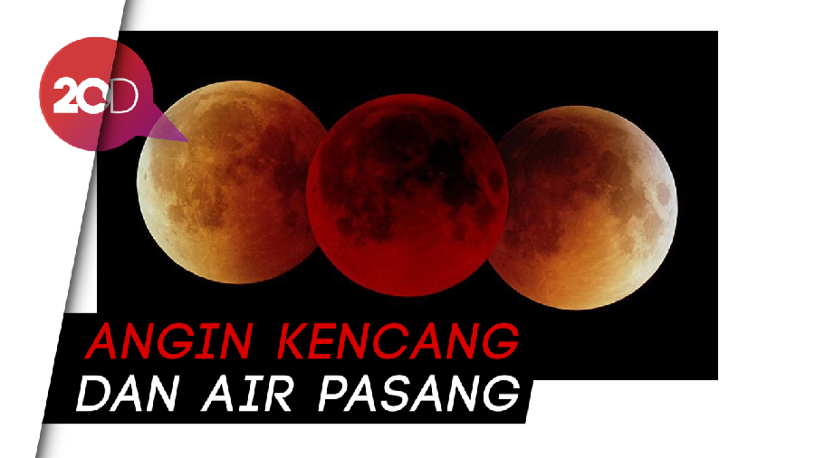 Tetap Waspada Ya! Ini Efek Gerhana Bulan Total