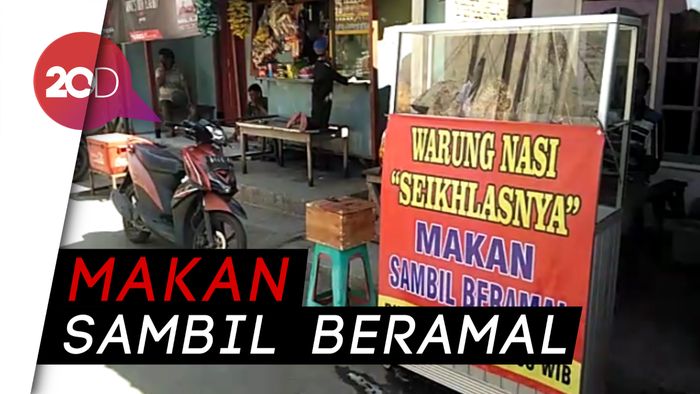 Ada Warung Nasi Seikhlasnya di Cirebon, Seperti Apa?