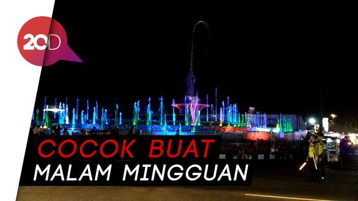 Aih Kerennya Air Pertunjukan Air Mancur Menari di Blitar