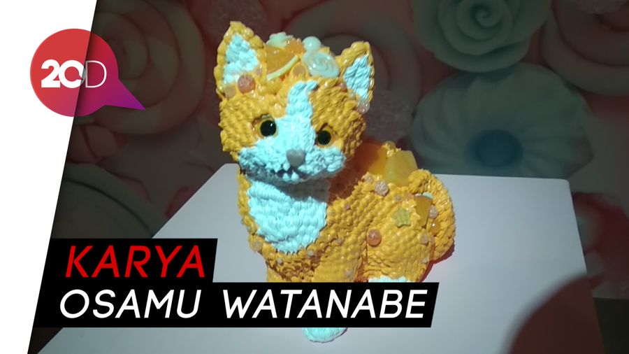Menggemaskan! Intip Seni Krim Palsu di Museum Cake