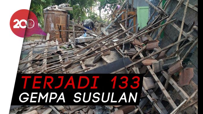 Penjelasan BNPB Mengapa Gempa Susulan Terus Terjadi di NTB 
