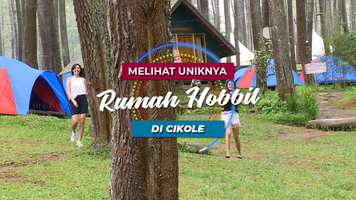Melihat Uniknya Rumah Hobbit Di Cikole