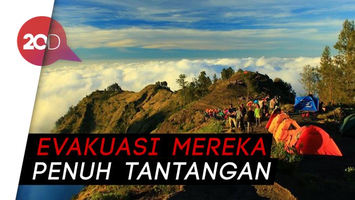 266 Pendaki Masih Terjebak di Gunung Rinjani Pasca Gempa 6,4 SR