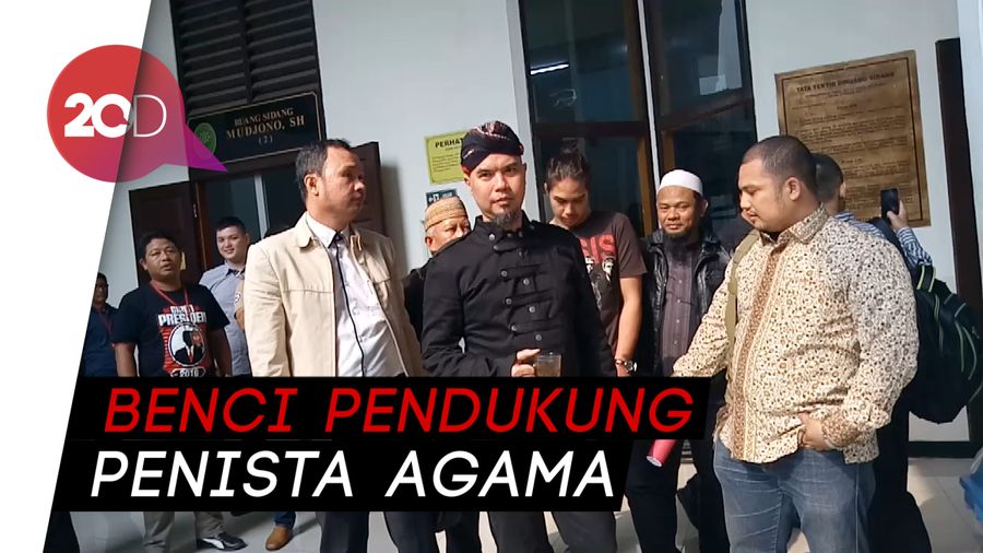 Ahmad Dhani Akui Lakukan Ujaran Kebencian