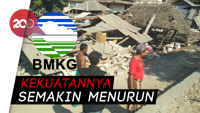 BMKG: Terjadi 203 Gempa Susulan di NTB