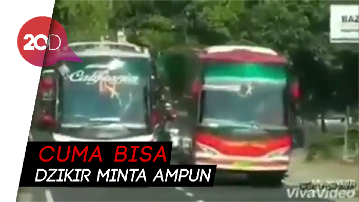 Begini Suara Hati Netizen Terhadap Aksi Nekat Bus Ngebut