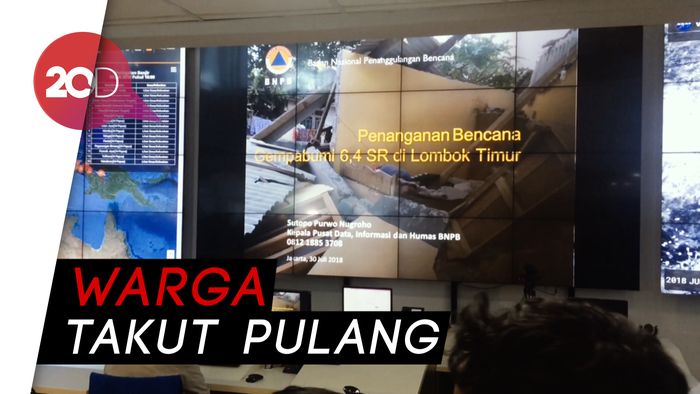 Marak Gempa Susulan di NTB, BNPB: Ini Alamiah
