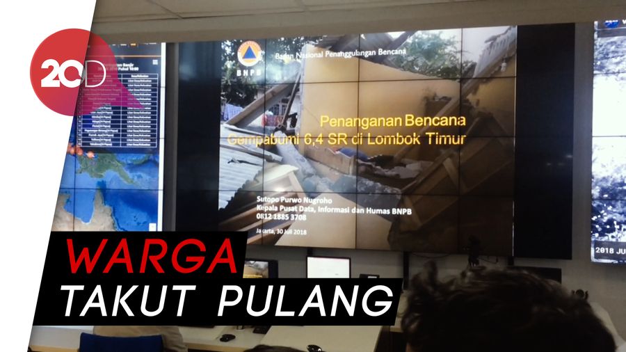 Marak Gempa Susulan di NTB, BNPB: Ini Alamiah