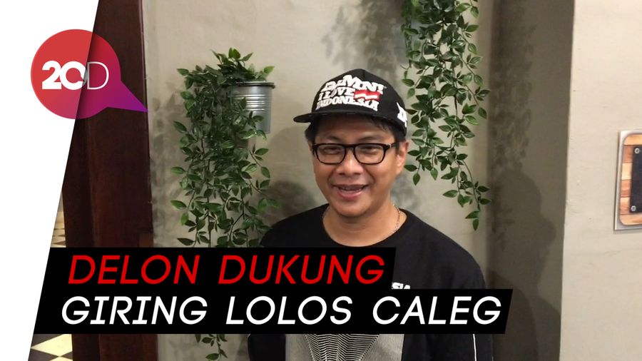 Ramai Artis Nyaleg, Delon Masih Pikir-pikir