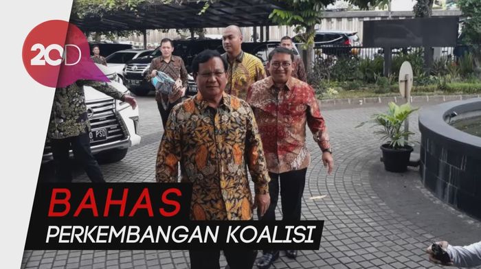 Usai Bertemu SBY, Prabowo Sowan ke PKS