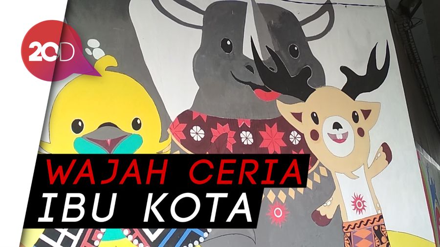 Warna-Warni Jakarta Sambut Asian Games 2018
