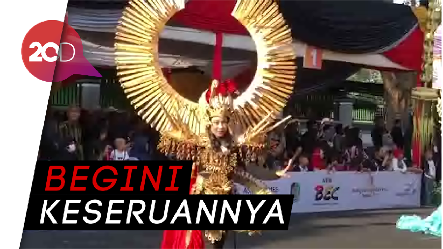 Warna-warni di Banyuwangi Ethno Carnival 2018