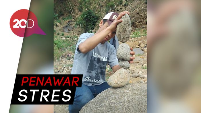 Lihat Seni Rock Balancing di Ciwidey