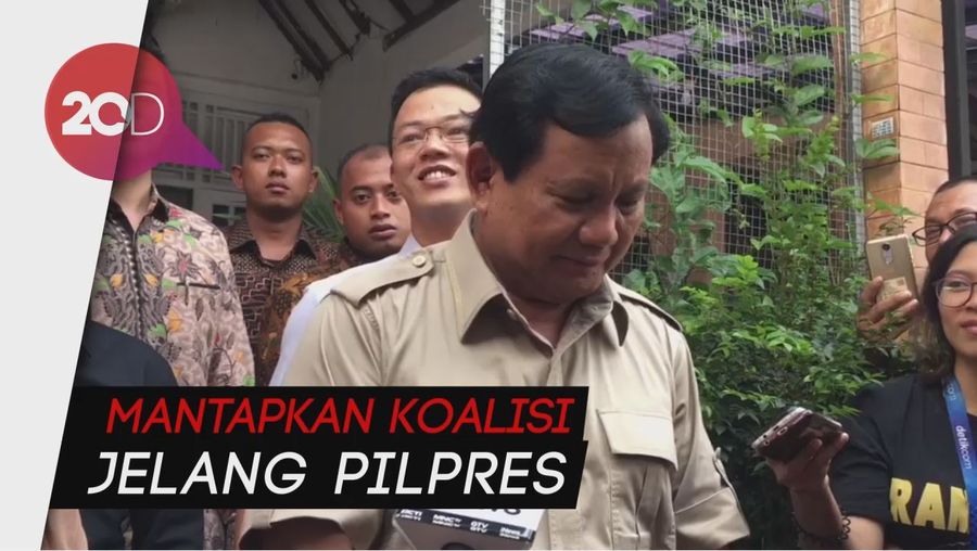 Malam Ini, Prabowo Kumpulkan Partai Koalisi