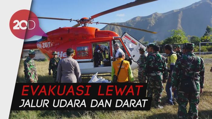 Sudah Tak Ada Korban Terjebak, Evakuasi di Rinjani Selesai