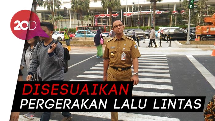 Waktu Nyeberang di Pelican Crossing HI Terlalu Singkat, Ini Kata Anies