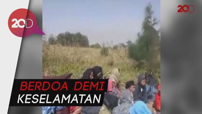 Saat Pendaki Rinjani Berzikir di Tengah Gempa NTB