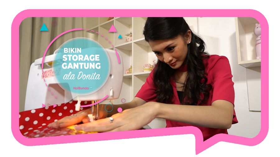 Bikin Storage Gantung Ala Donita