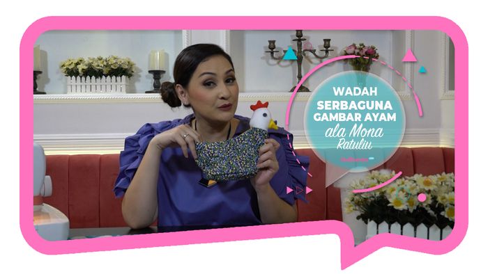 Wadah Serbaguna Gambar Ayam ala Mona Ratuliu