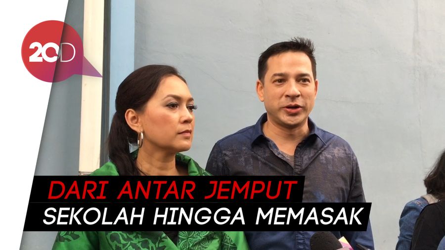 Istri Sakit, Ari Wibowo Ambil Alih Urus Anak