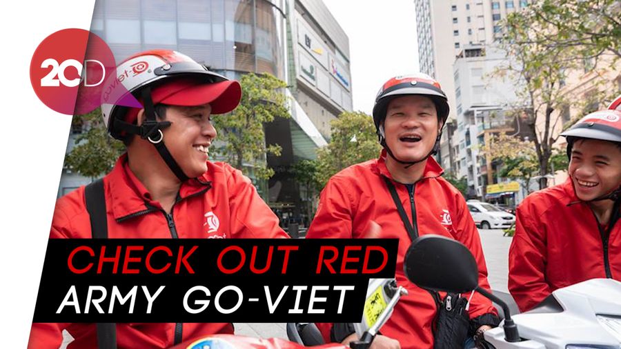 Begini Momen Nadiem Makarim Jajal Go-Viet