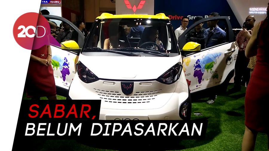 Simpel dan Imut, Mobil Listrik Wuling Curi Perhatian di GIIAS