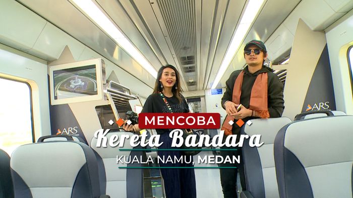 Ini Rasanya Naik Kereta Bandara Kualanamu