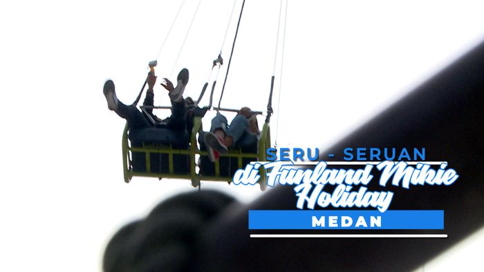 Menguji Adrenalin Dengan Naik Wahana Di Funland Mikie Holiday, Medan