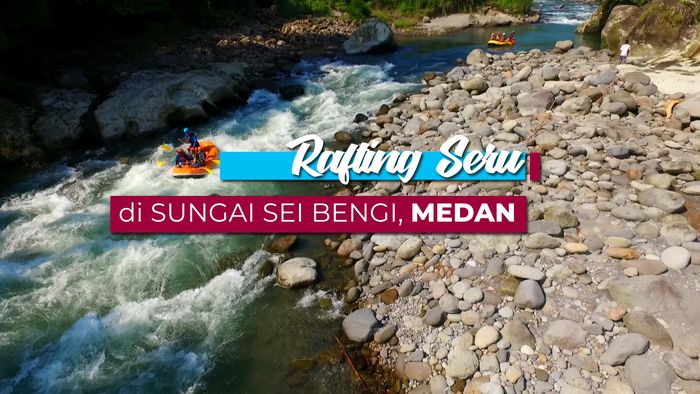 Menikmati Sensasi Jeram Sungai Bingei