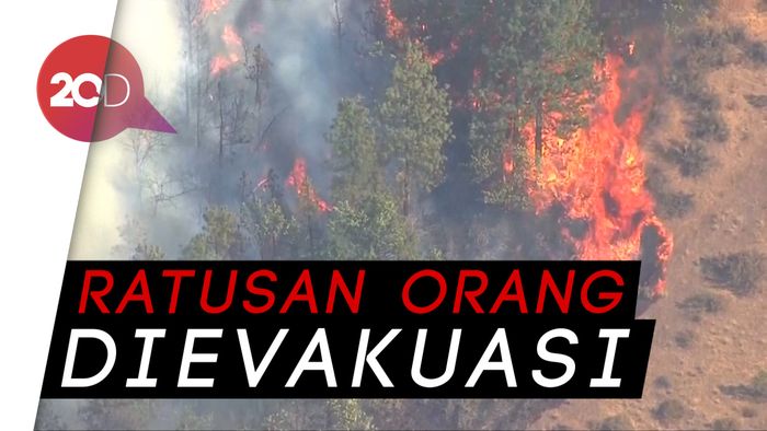 Kebakaran Hutan Melanda Oregon