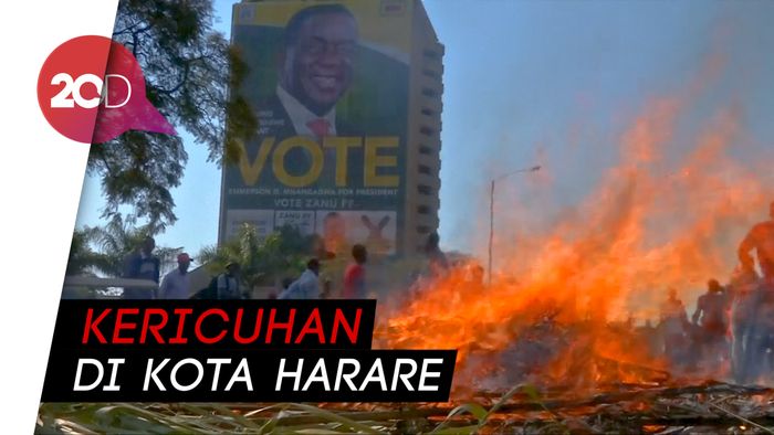 Kelam Usai Pemilu Pertama di Zimbabwe