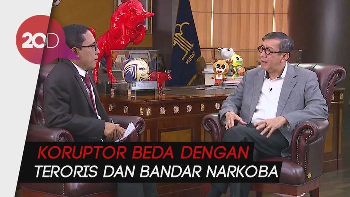 Menkum HAM Tak Setuju Koruptor Dibuang ke Nusakambangan