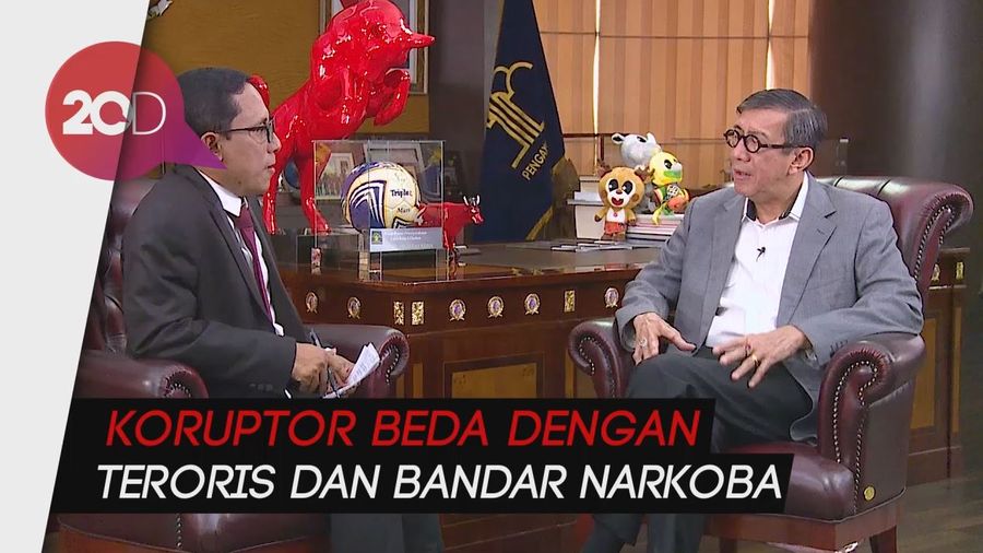 Menkum HAM Tak Setuju Koruptor Dibuang ke Nusakambangan