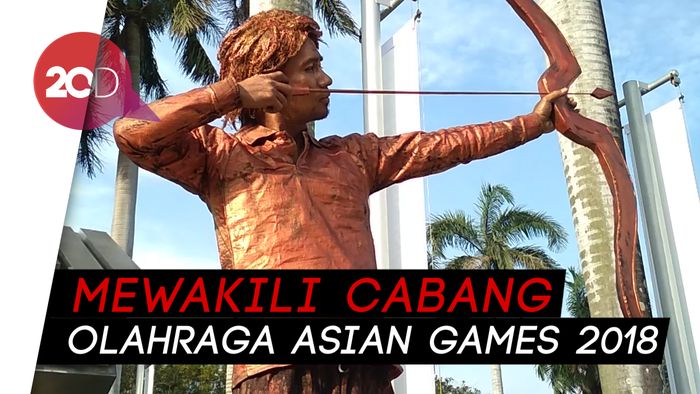 Unik! Ada Manusia Patung di Pameran Seni Koleksi Istana