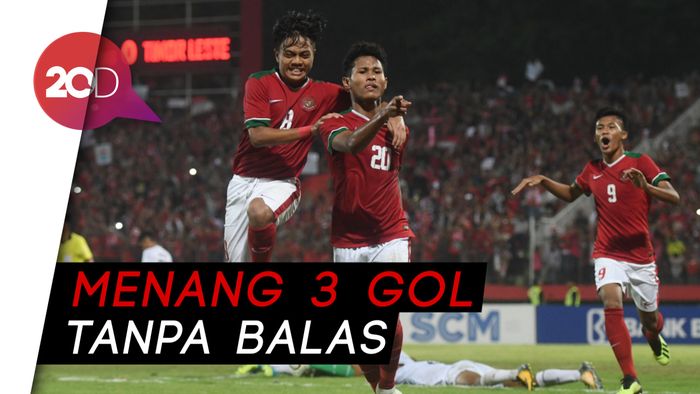Indonesia ke Semifinal Piala AFF U-16 Usai Gulung Timor Leste