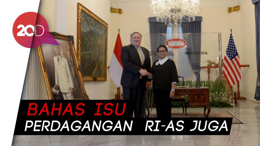 Menlu RI-AS Bertemu Bahas Palestina Hingga Korut