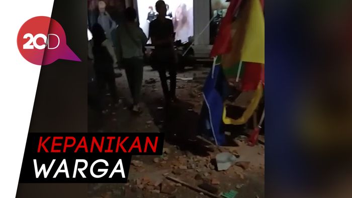 Detik-detik Gempa Guncang Lombok
