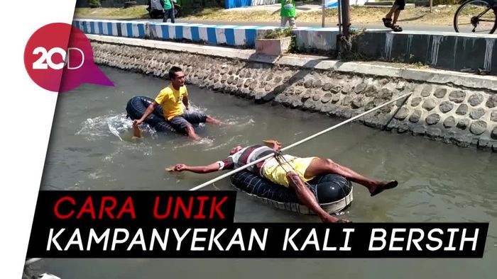 Potret Keseruan Agustusan di Situbondo dan Kampanye Kali Bersih