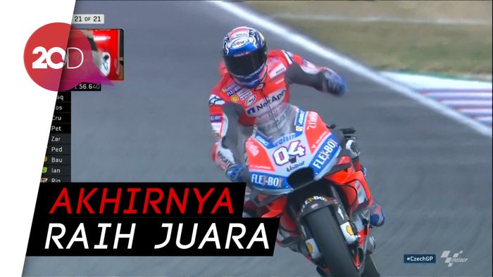 Balapan Sempurna Dovi di Sirkuit Brno