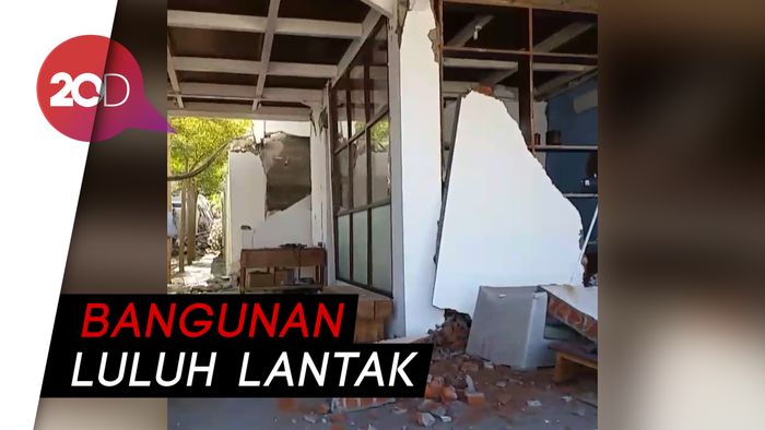 Surga di Lombok yang Porak Poranda Akibat Gempa