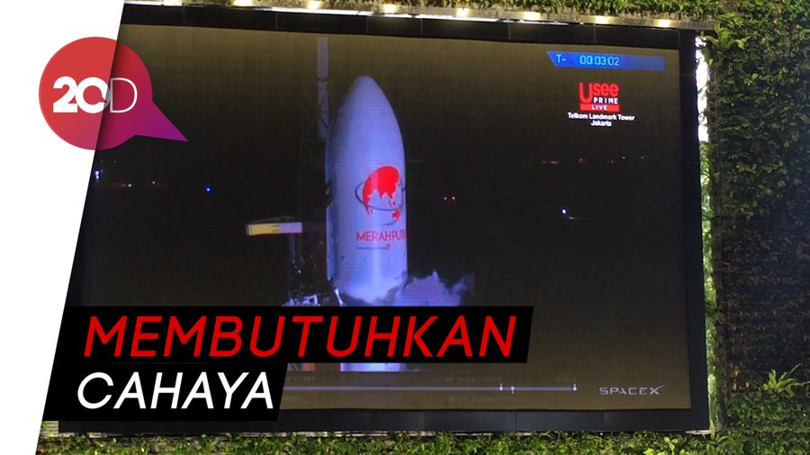 Kenapa Satelit Merah Putih Diluncurkan Malam Hari?