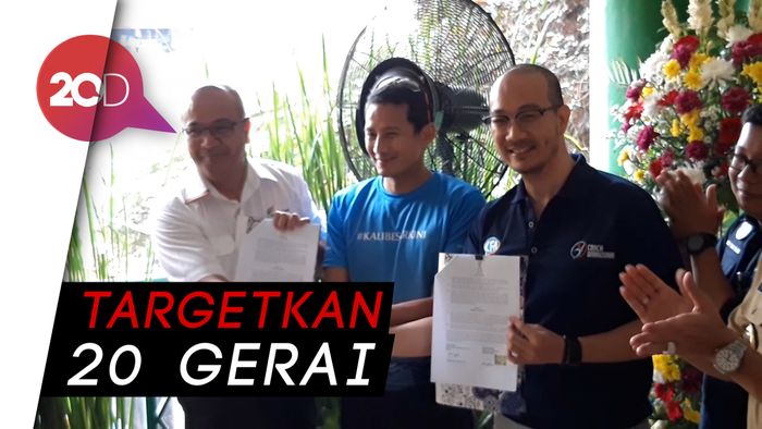 Penuhi Kebutuhan Pangan Murah, Sandi Resmikan Gerai Tani OK OCE