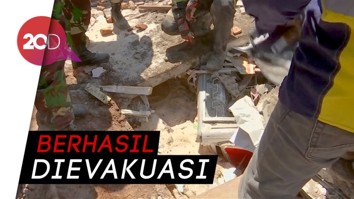 Tertimbun 2 Hari, Korban Gempa Lombok Ini Selamat