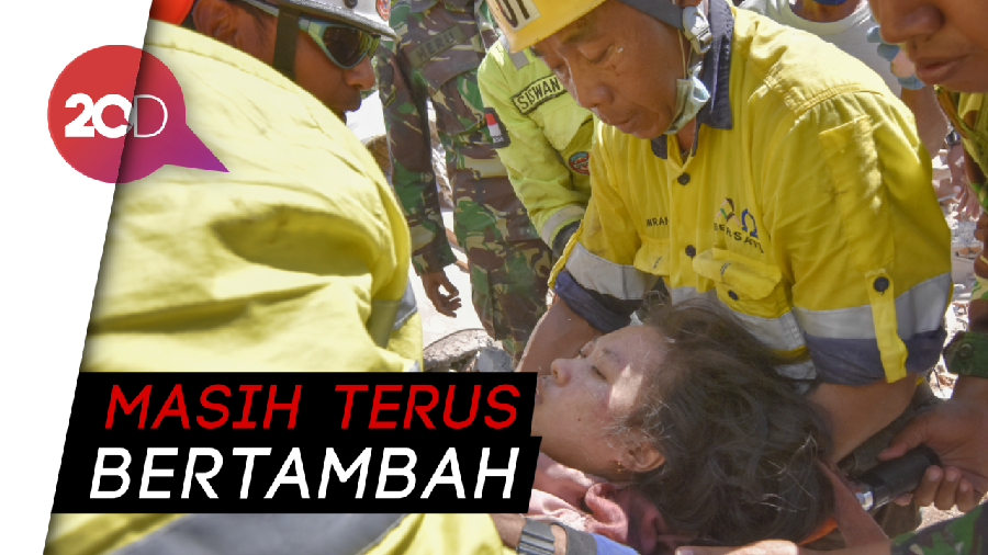 BNPB: Korban Tewas Gempa Lombok Jadi 131 Orang