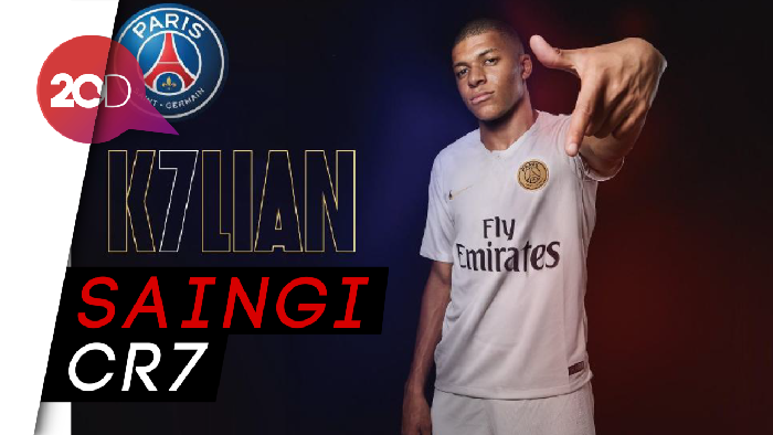  Kenakan Nomor 7, Mbappe Perkenalkan #K7LIAN