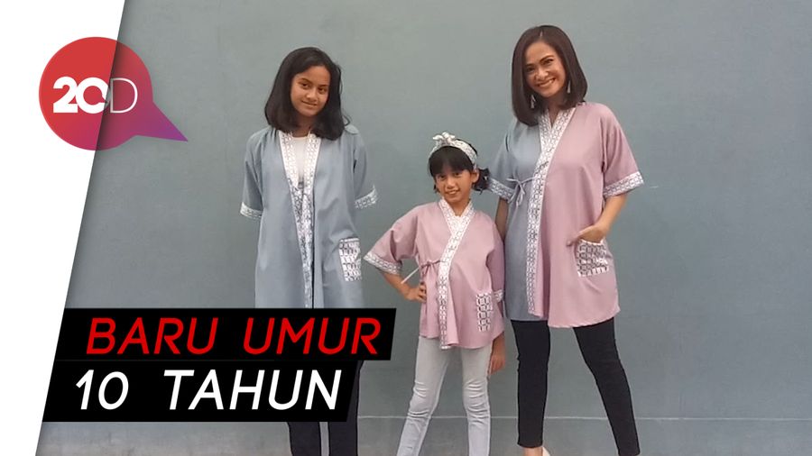 Keren! Masih Kecil, Anak Ersa Mayori Jadi Perancang Busana