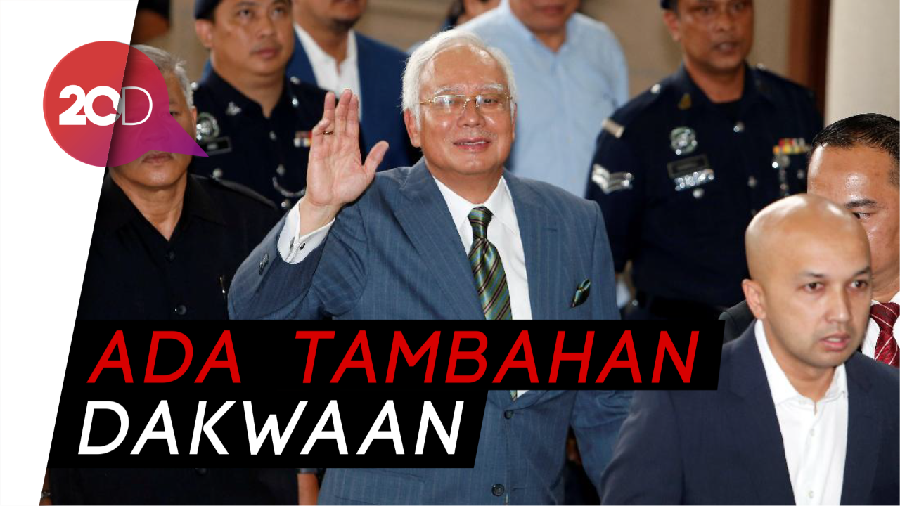 Najib Razak Jalani Sidang Lanjutan Mega Korupsi 1MDB