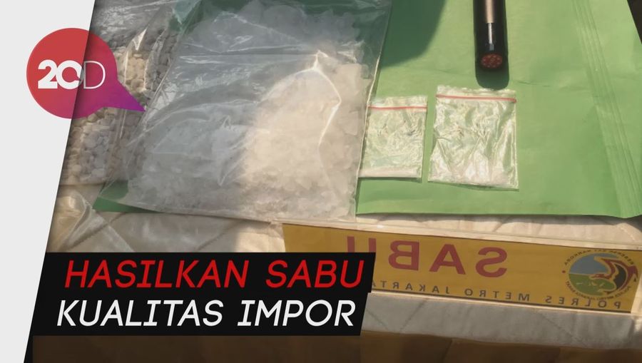 Pabrik Sabu di Tangerang Digerebek, Sudah Setahun Beroperasi