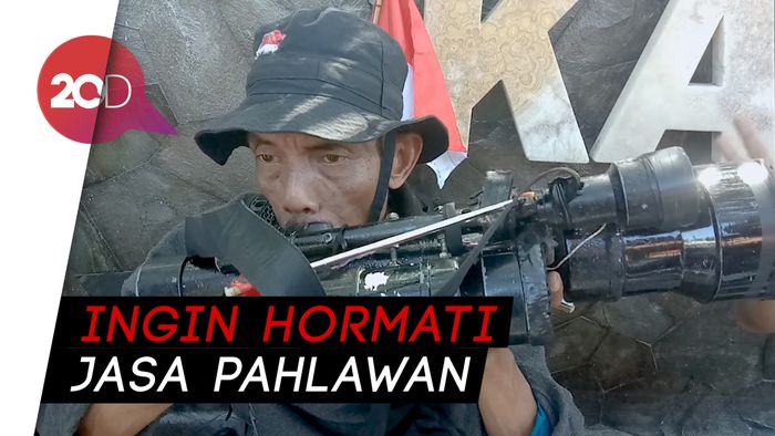 Peringati HUT RI, Pria Ini Jalan Kaki Banyuwangi-Surabaya-Jakarta
