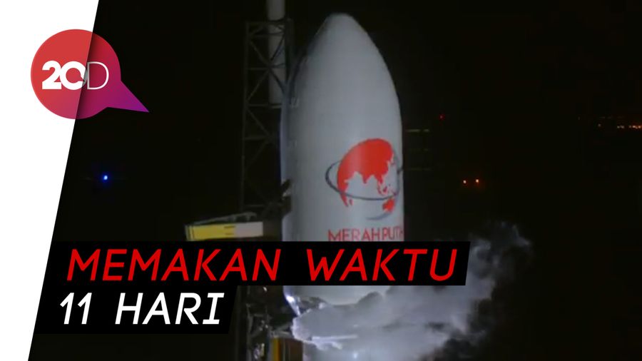 Satelit Merah Putih, Kado Telkom untuk Indonesia